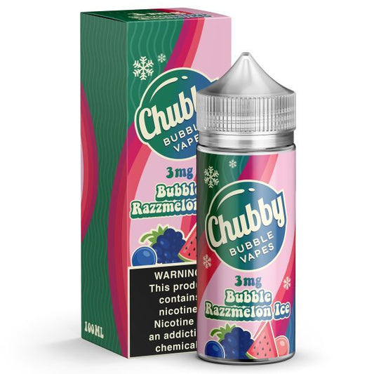 Chubby Bubble - RazzMelon Ice 100ml