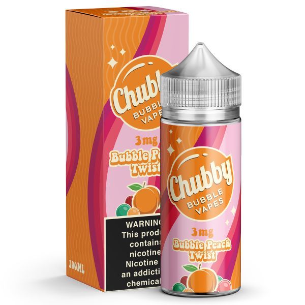 Chubby Bubble - Peach Twist 100ml