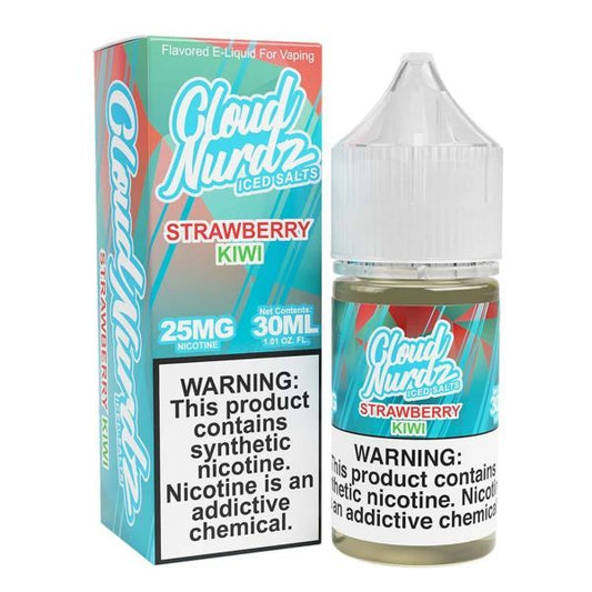 Cloud Nurdz - Salt Strawberry Kiwi Ice 30ml