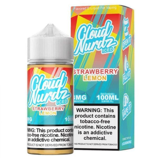 Cloud Nurdz - Strawberry lemon Iced 100ml