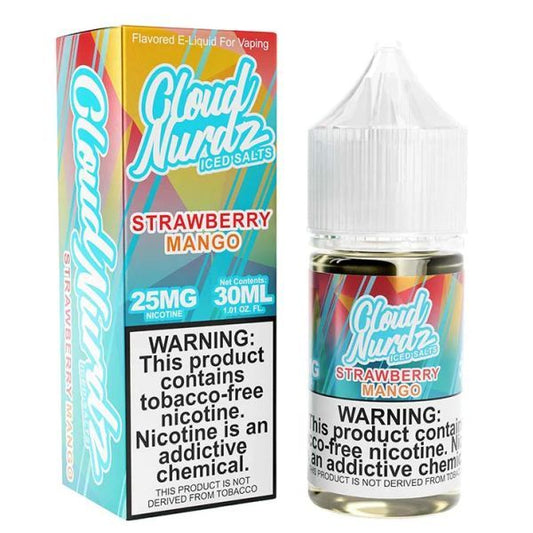 Cloud Nurdz - Salt Strawberry Mango Iced 30ml