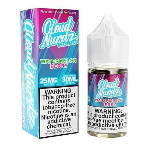 Cloud Nurdz - Salt Watermelon Berry Ice 30ml