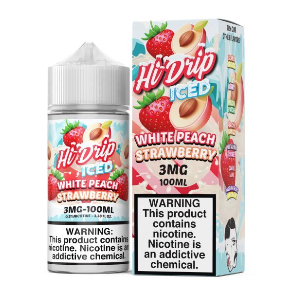 Hi Drip - White Peach Strawberry Ice 100ml