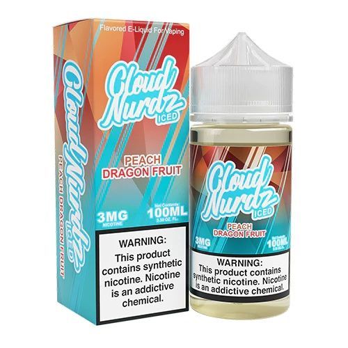 Cloud Nurdz - Peach Dragonfruit Ice 100ml